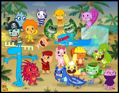 happy tree friends anime|happy tree friends cbeebies.